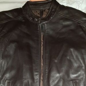 Andrew mark leather espresso jacked